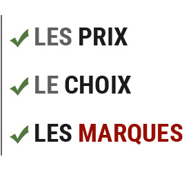 Les Prix, les choix, les marques